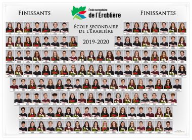 Finissant(e)s 2020 - École secondaire de l'Érablière