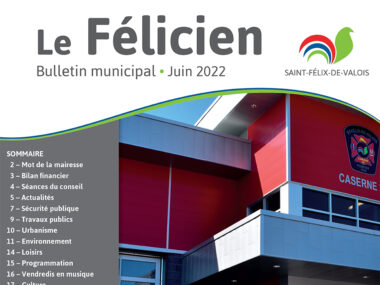 Bulletin municipal - Le Félicien - juin 2022
