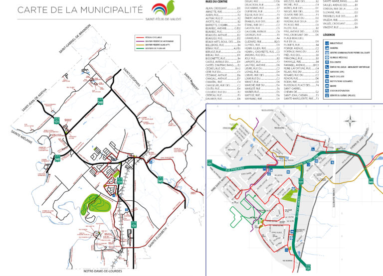 Pistes cyclables SaintFélixdeValois