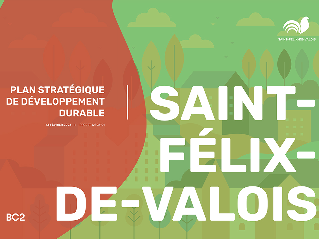 Planification stratégique de développement durable SaintFélixdeValois