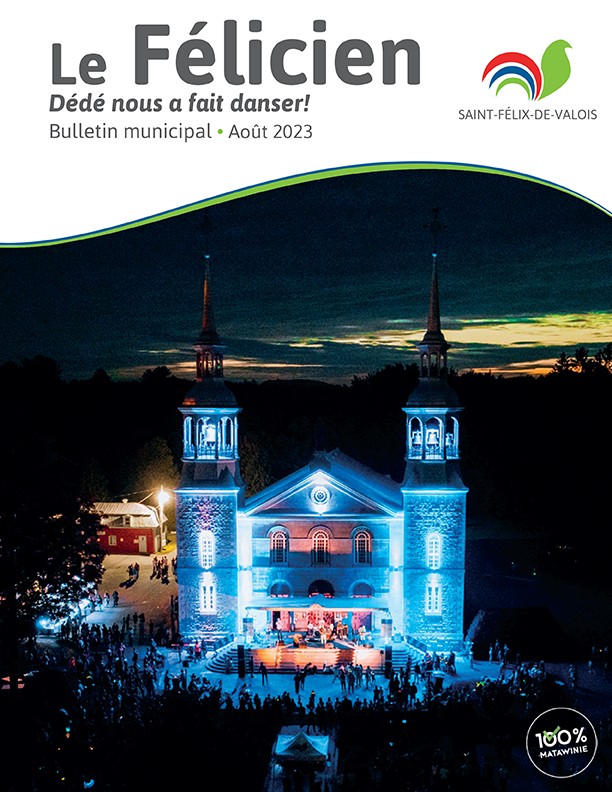 Bulletin municipal - Le Félicien - Août 2023-couverture