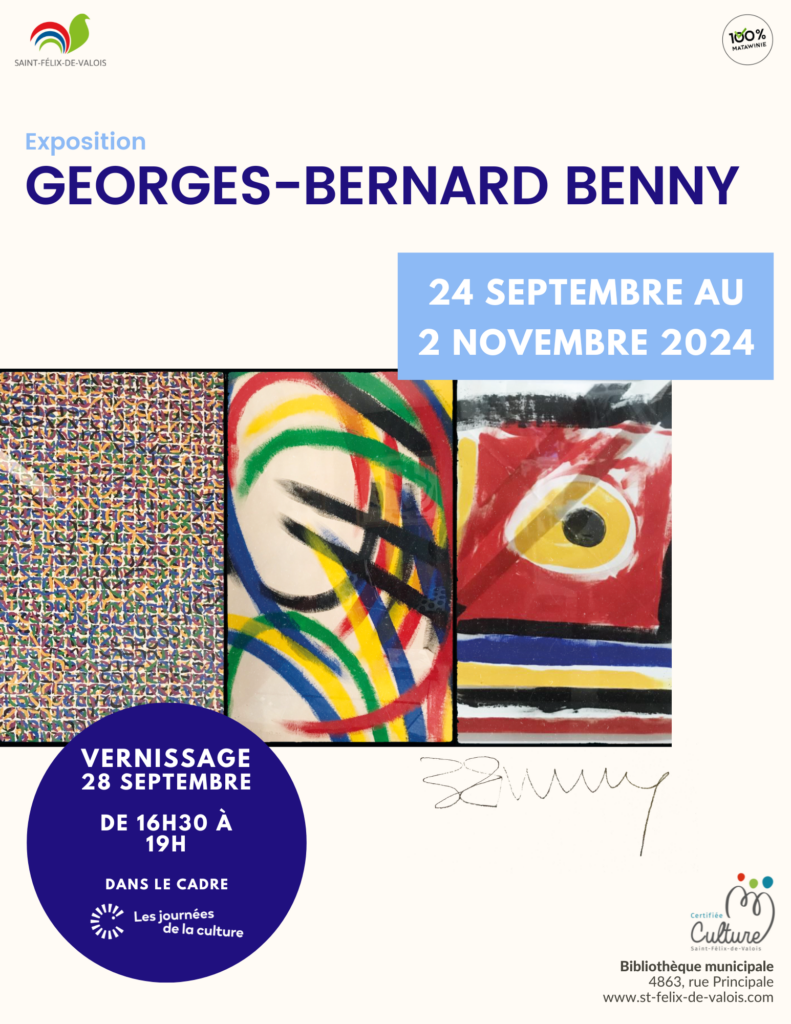 Exposition - Georges-Bernard Benny