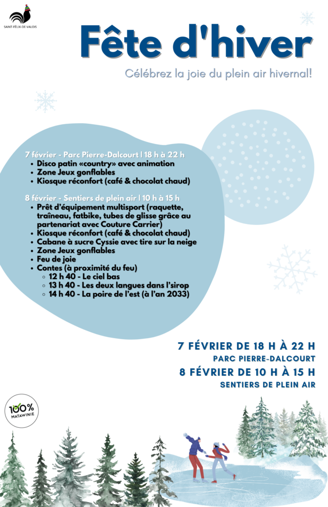 Affiche - Fête d'hiver 2025