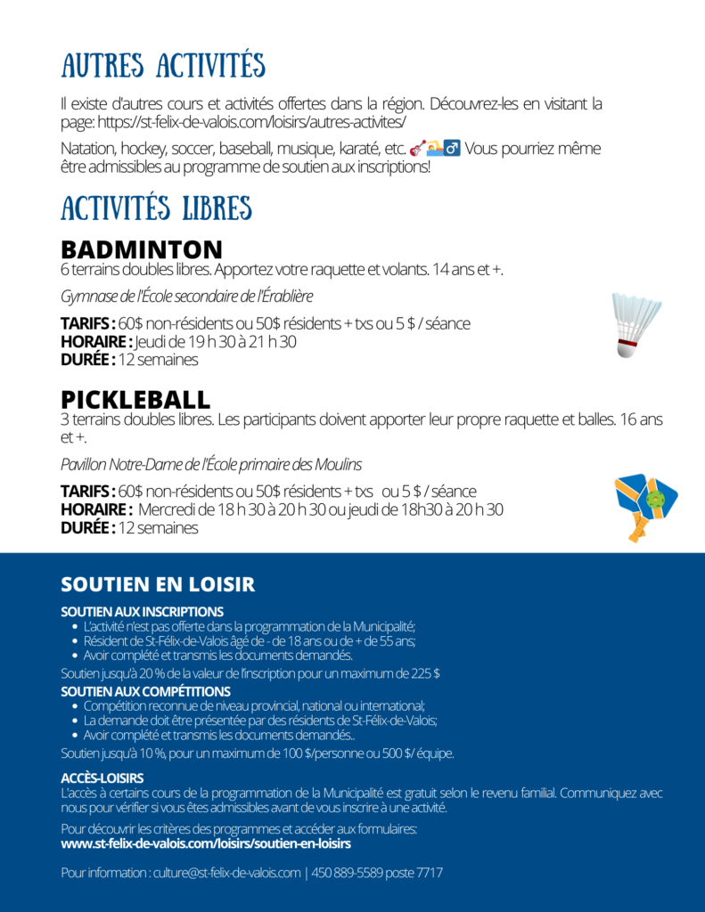 Programmation automne 2025-3