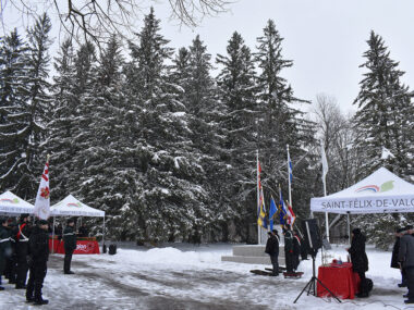 Inauguration mémorial aux vétérans